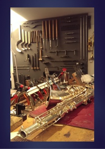 atelier instrument musique a vent - réparation instrument à vent - saxophone - trompète - instrument de musique