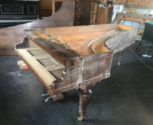 piano à queue Erard 245 - reparation piano - vente de piano - piano Erard - piano de concert - Erard model 2 - restauration piano